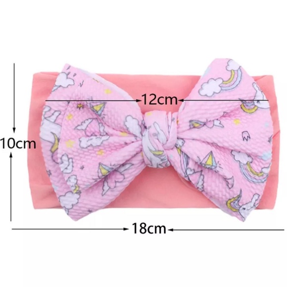 6pcs Baby  floral Print headband bow knot  multi colors - Picture 4 of 13